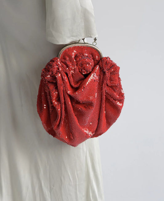 Theatre Bag (Glitter Ruby)