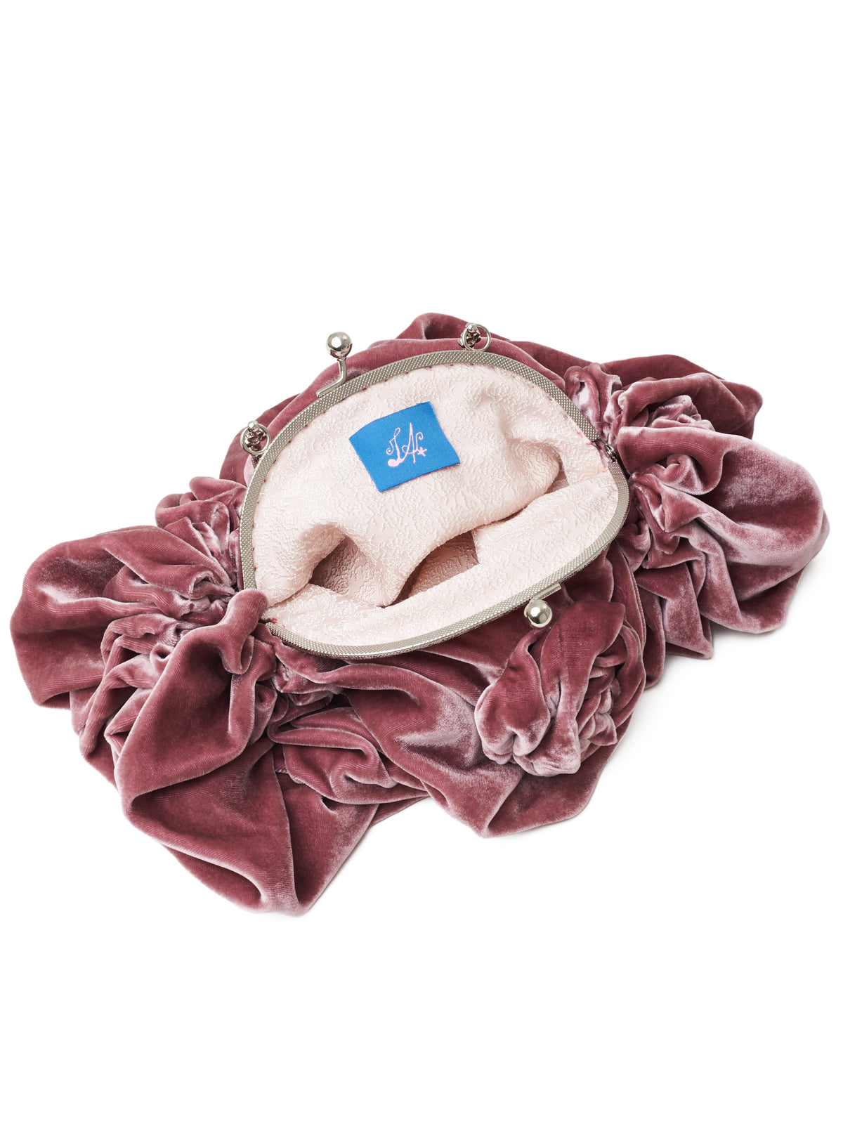 “Dried Rose” Velvet Bag
